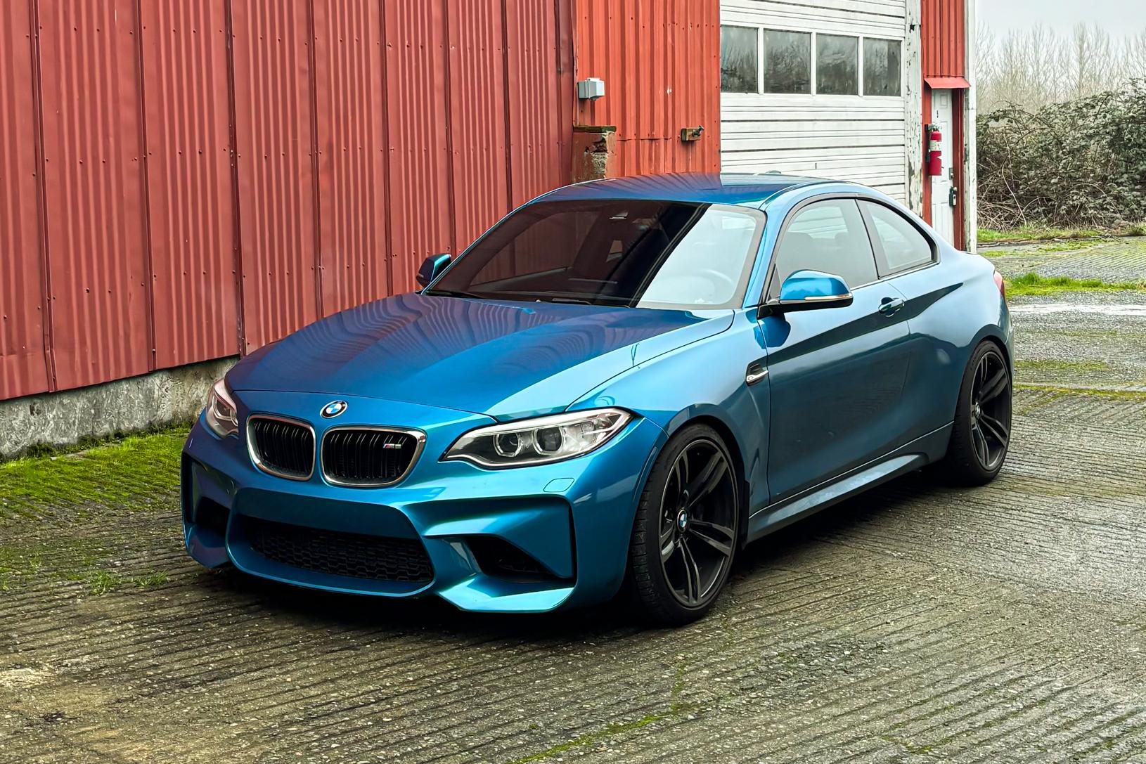 BMW F87 M2 in Longbeach Blue